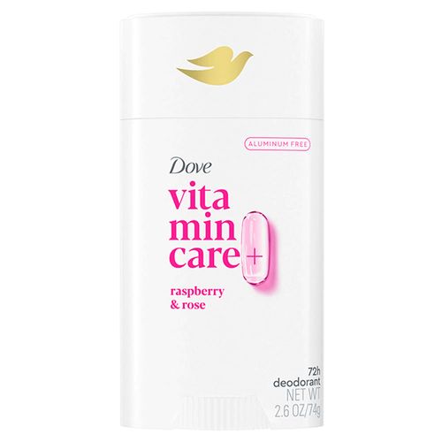 Desodorante Femenino Dove Vitamin Care+ Raspberry & Rose 74g