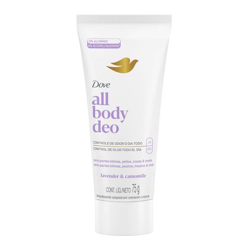 Desodorante All Body Deo Crema Lavender & Camomile 75g