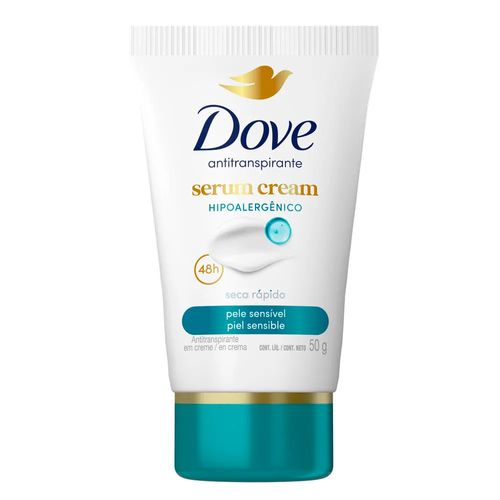 Antitranspirante en Crema Dove Serum Cream Piel Sensible 50g