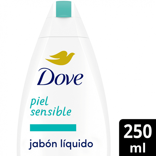 Jabón Líquido Piel Sensible Dove 250 ml