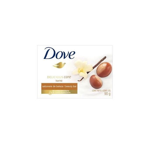 Jabón De Tocador Delicious Care Karité Y Vainilla Dove 90gr