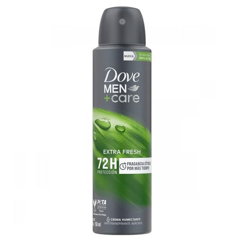 Desodorante Antitranspirante Men Extra Fresh En Aerosol Dove 150ml