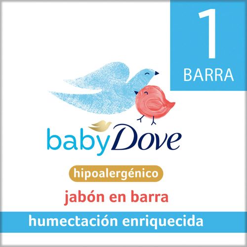 Jabón En Barra Humectación Enriquecida Dove 75gr