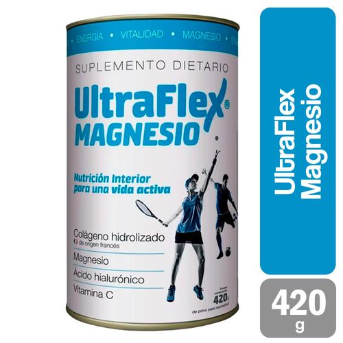 Magnesio Sabor Naranja Lata Ultraflex 420 g