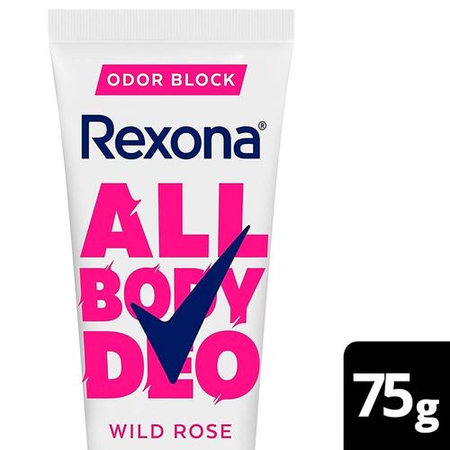 Rexona All Body Deo Wild Rose Crema 75g