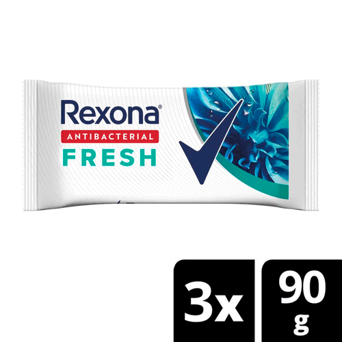 Jabón Antibacterial Refresh 3 x 90gr