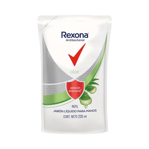 Jabón Líquido Antibacterial Aloe Vera 220ml
