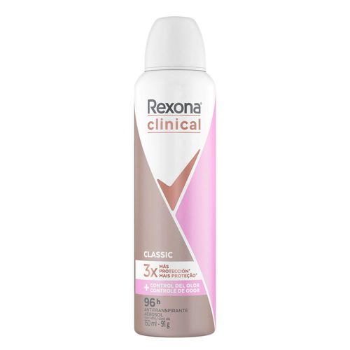 Antitranspirante en Aerosol Clinical Classic 150ml