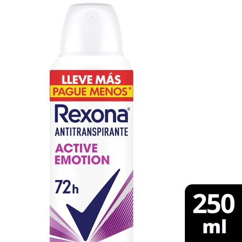 Antitranspirante Femenino Rexona Active Motion 250ml