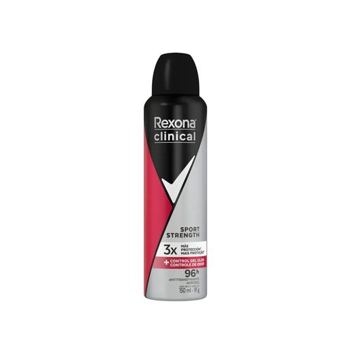 Antitranspirante Masculino Rexona Clinical Sport Strength 150ml