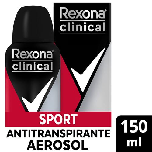 Antitranspirante Masculino Rexona Clinical Sport Strength 150ml