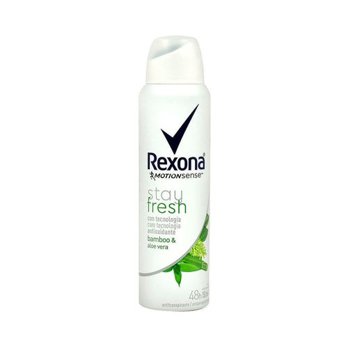 Desodorante Antitranspirante Rexona Women Bamboo Y Aloe Vera En Aerosol 150ml