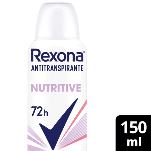 Antitranspirante Femenino Rexona Nutritive 153ml