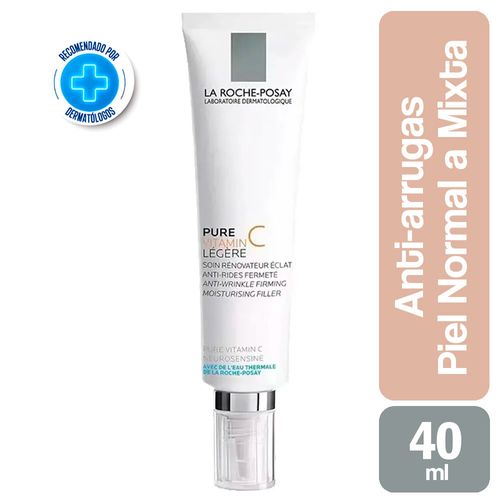 Crema Antiarrugas Piel Normal a Mixta La Roche-Posay Pure x 40ml