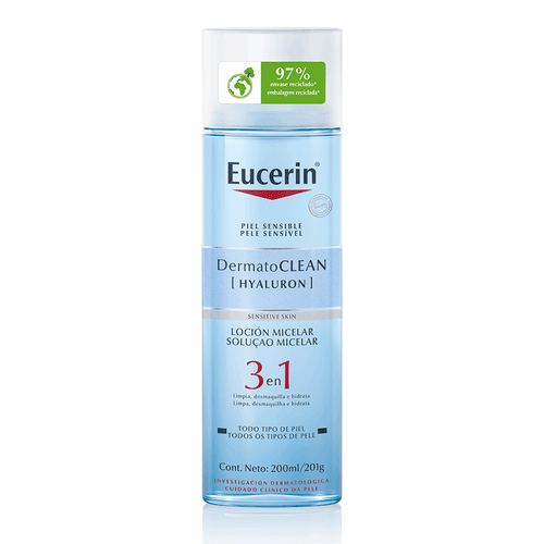 Loción Micelar Limpiadora 3 En 1 DermatoCLEAN Eucerin 200ml