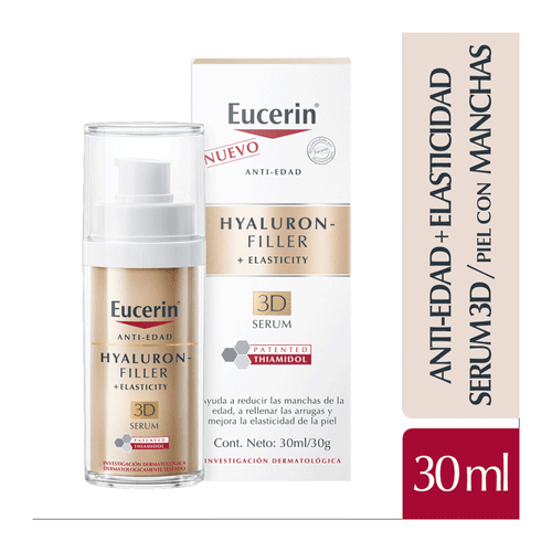 Serum Facial Hyaluron Filler + Elasticity 3D Eucerin 30ml