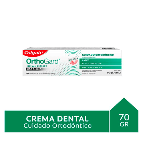 Pasta Dental OrthoGard Cuidado Ortodóntico Colgate 90g