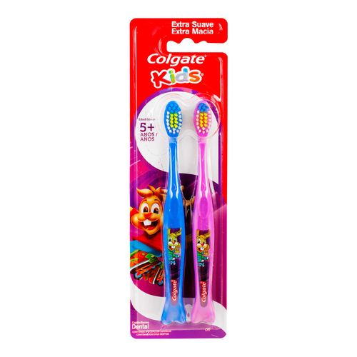 Cepillo Dental Colgate Kids Extra Suave 2u