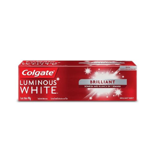 Pasta Dental Colgate Luminous White Brillant 90g