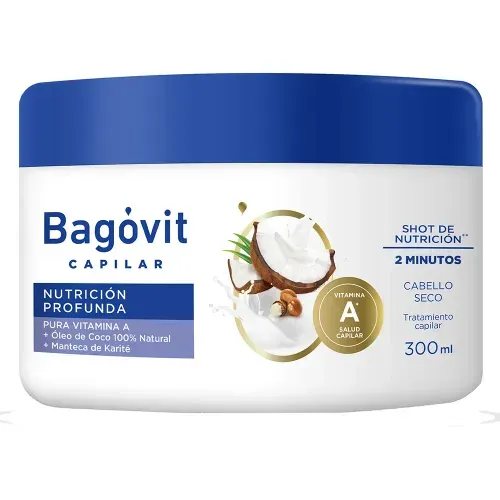 Tratamiento Capilar Nutrición Profunda Bagovit 300ml