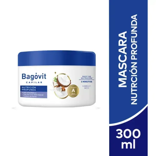Tratamiento Capilar Nutrición Profunda Bagovit 300ml