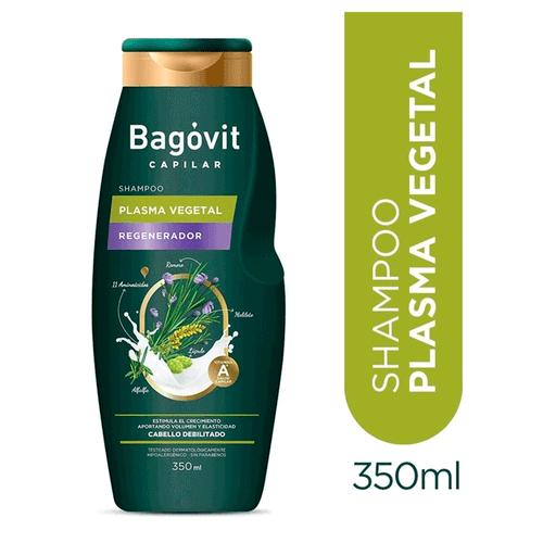 Shampoo Plasma Vegetal Bagovit 350ml