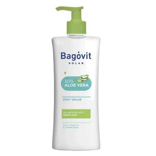 Gel Post Solar Hidratante Aloe Vera Bagovit 350gr