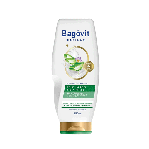 Acondicionador Pelo Largo Y Sin Frizz Bagovit 350ml