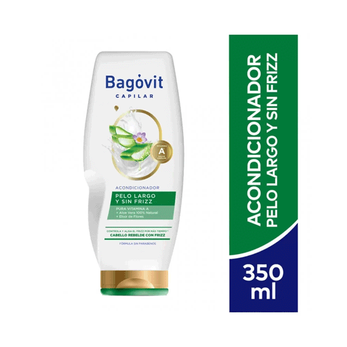 Acondicionador Pelo Largo Y Sin Frizz Bagovit 350ml