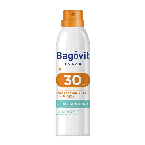 Protector Solar FPS 30 Spray Continuo Bagovit 170ml
