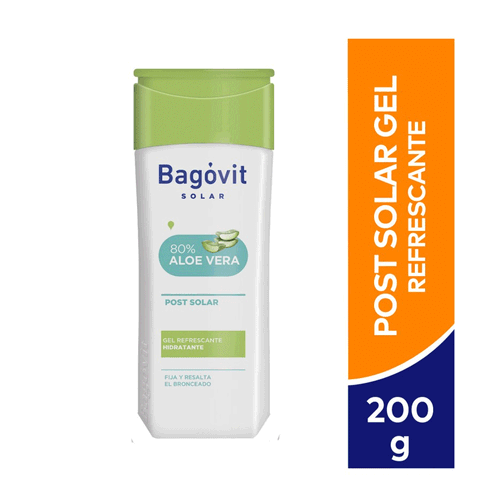Gel Refrescante Post Solar Aloe Vera Bagovit 200 g​