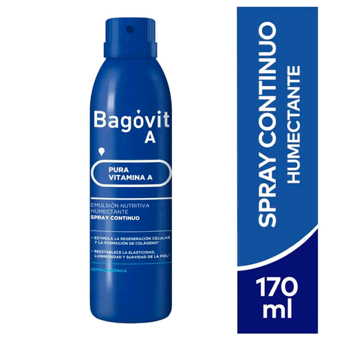 Spray Continuo Nutritivo Humectante Bagovit 170ml
