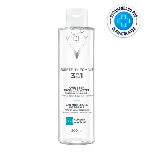 Agua Micelar 3 En 1 Pureté Thermale Vichy 200ml