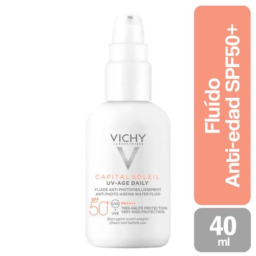 Capital Soleil UV Age Daily FPS50+ Fluido Antifotoenvejecimiento Vichy 40ml