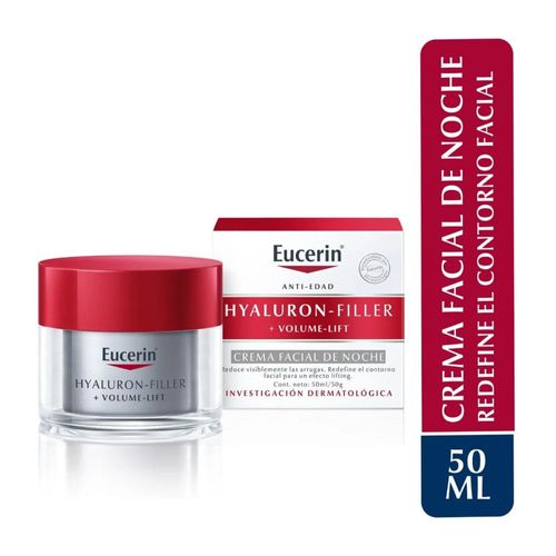 Crema Facial de Noche Anti-arrugas Eucerin 50ml