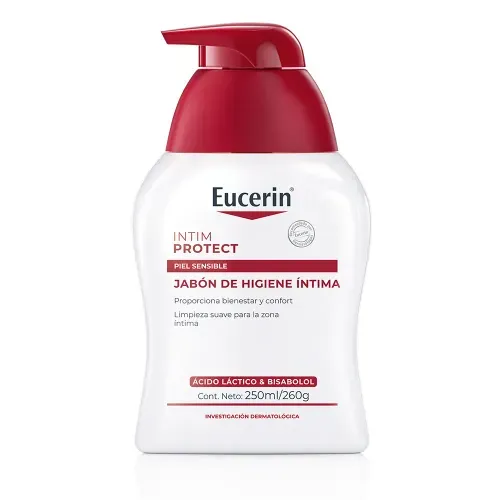 Jabón Líquido De Limpieza Higiene Intima Suave Ph5 Eucerin 250ml
