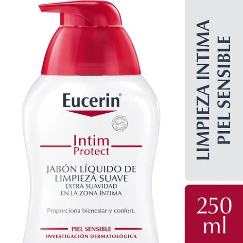Jabón Líquido De Limpieza Higiene Intima Suave Ph5 Eucerin 250ml
