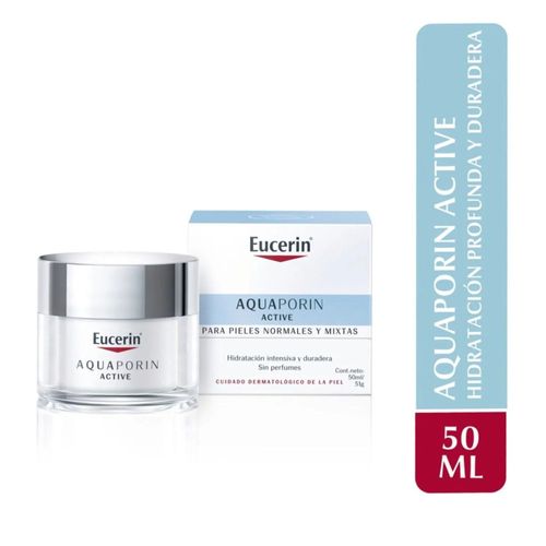 Crema Facial Hidratante AQUAporin Active Piel Normal A Mixta Eucerin 50ml