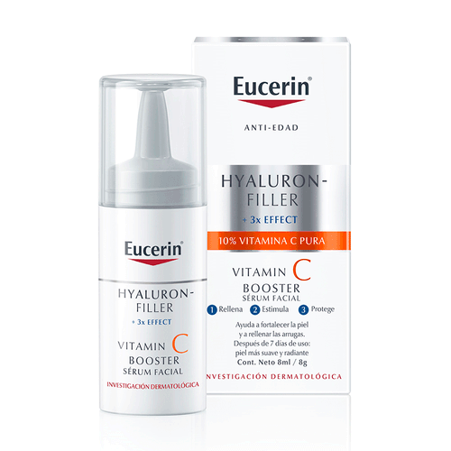 Serum Facial Hyaluron-Filler + 3x Effect Vitamin C Booster Eucerin 8ml