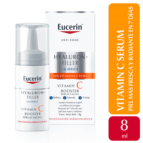 Serum Facial Hyaluron-Filler + 3x Effect Vitamin C Booster Eucerin 8ml