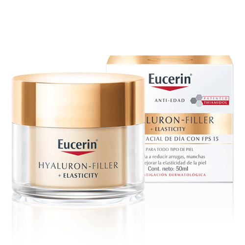 Crema Facial Hyaluron-Filler + Elasticity Día FPS 15 Eucerin 50ml