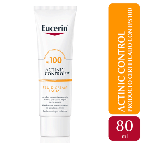 Protector Solar Actinic Control Fps 100 Eucerin 80ml