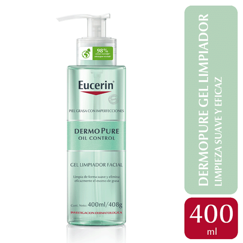Gel Limpiador Facial DermoPure 400ml