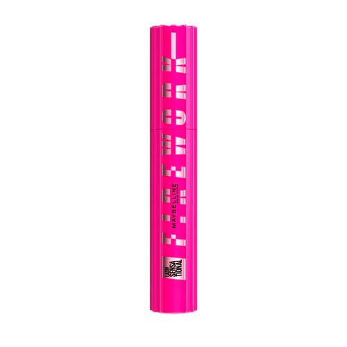 Mascara de Pestañas Maybelline Firework Blackest Black Washable