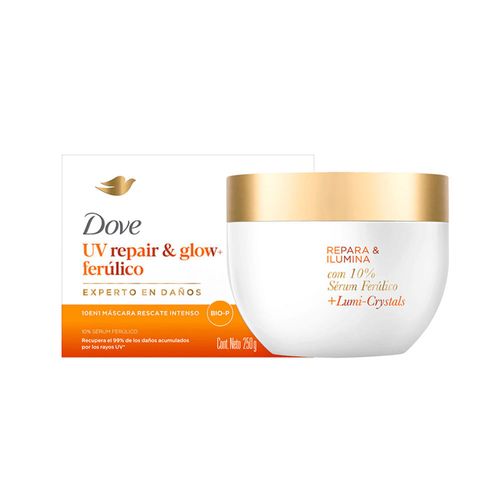Tratamiento de Rescate Capilar Dove UV Repair & Glow 250g