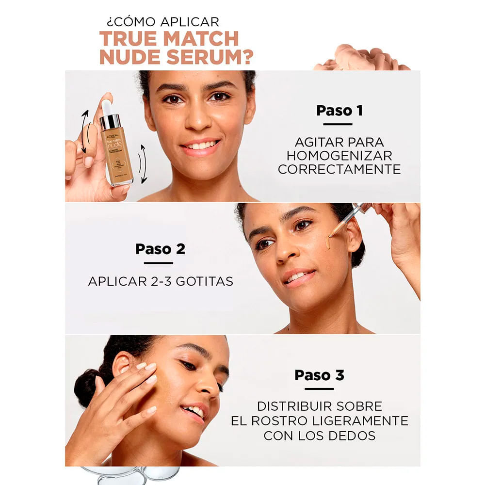 True Match Tinted Serum Con Color 0.5-2 Very Light - Farmacias Vilela