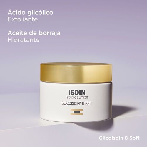 Crema Facial Efecto Peeling Isdinceutics Glicoisdin 8 Soft ISDIN 50g