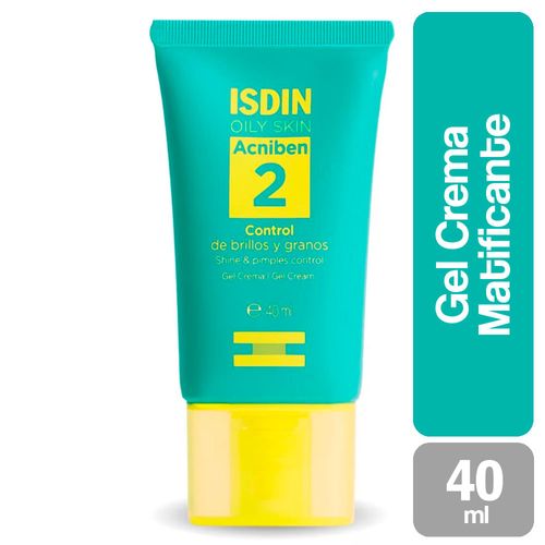 Gel Crema Acniben Control De Brillos Y Granos ISDIN 40ml