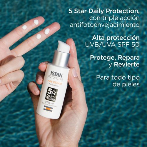 Foto Ultra Age Repair Fusion Water SPF50 ISDIN 50ml
