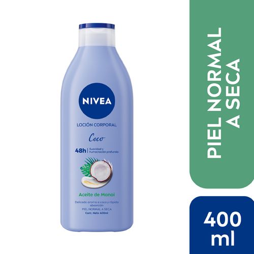 Loción Corporal Coco y Aceite de Monoi Nivea 400ml